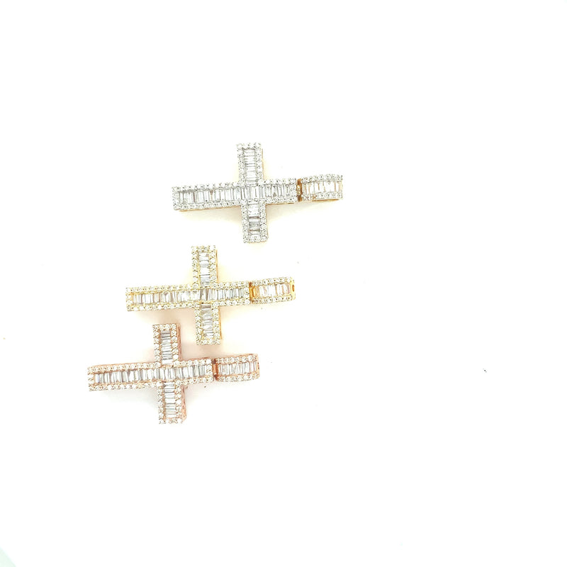 Gold and Diamonds cross