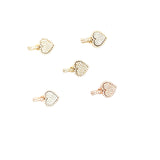 10K gold hearts pendants