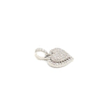 10K gold heart shape pendant