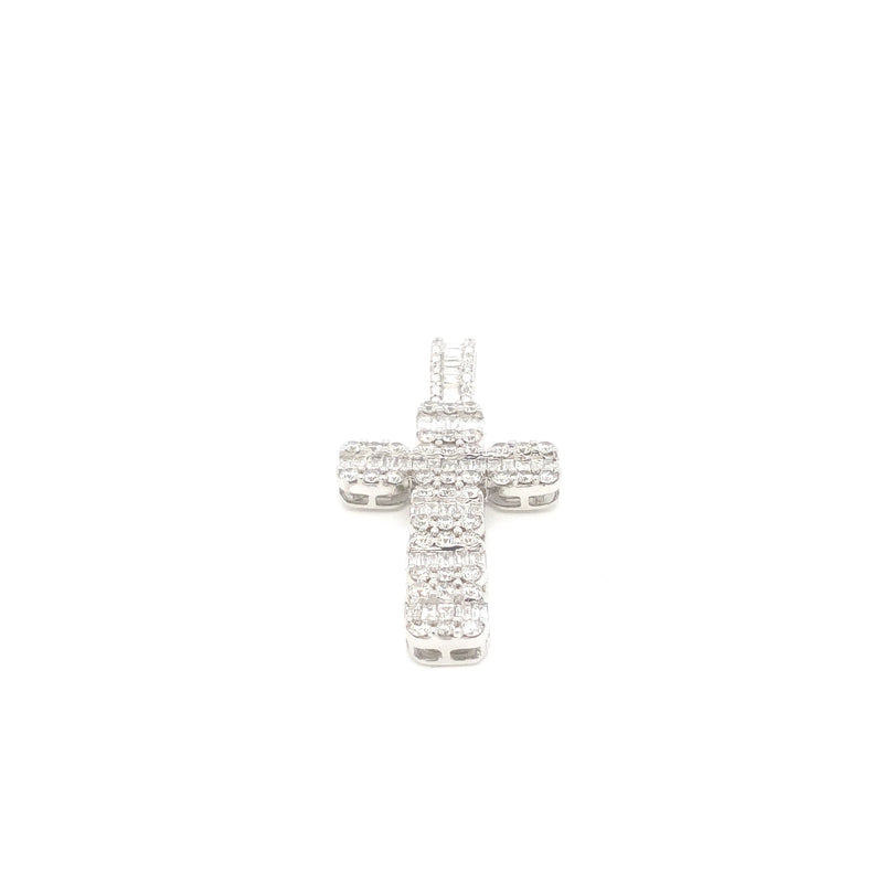 10K gold diamond cross