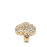 10K gold heart shape pendent