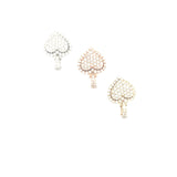 10k gold hearts pendant