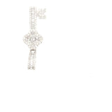 10K gold clover key pendent