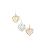 10k gold hearth pendants