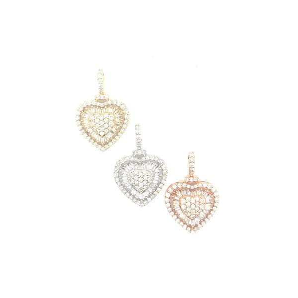 10k gold hearth pendants