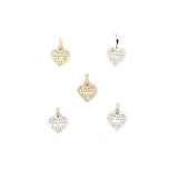 10k gold heart pendants