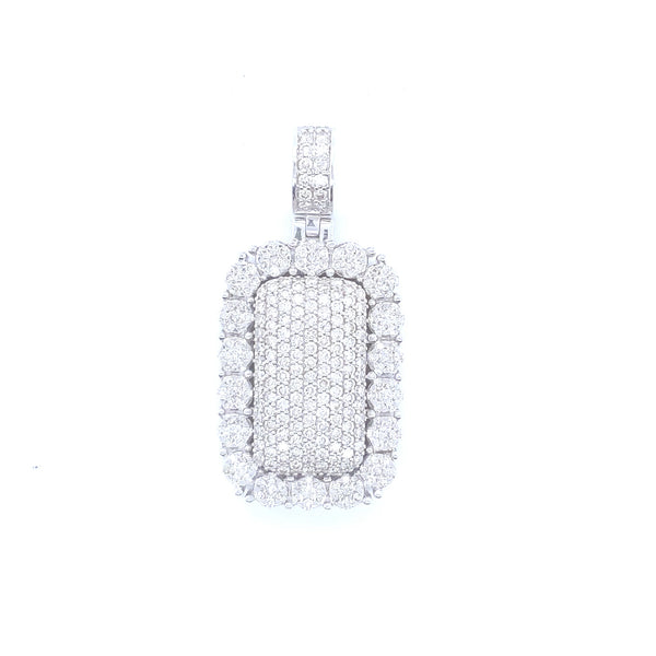 White gold squeare pillow