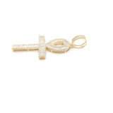 10K Gold Ank cross