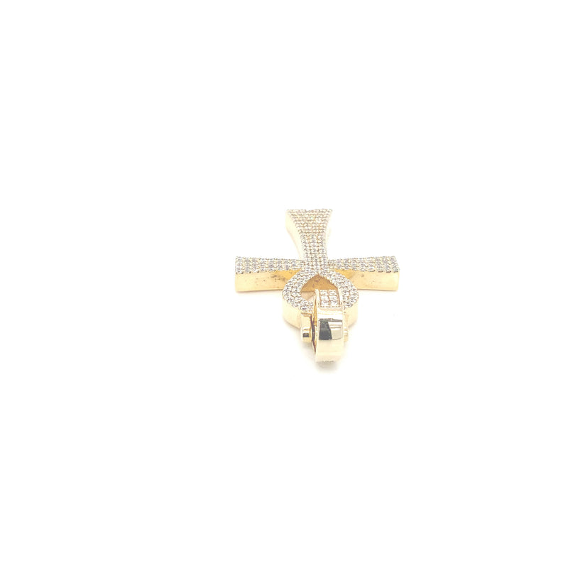 10K Gold Ank cross