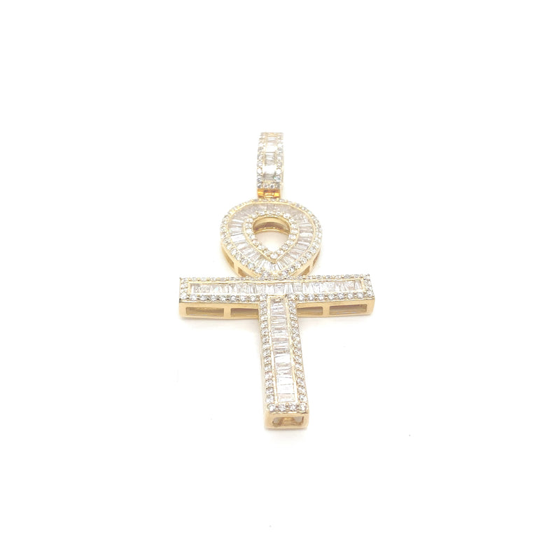 10K Gold Ank cross