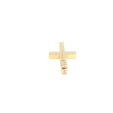 10K gold Diamond cross