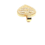 10K gold heart shape pendent