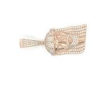 10k rose gold Jesus head