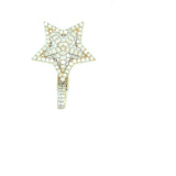 10K gold star pendent