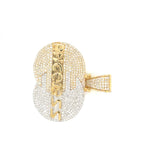 10K gold prince less pendent