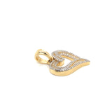 10K gold heart shape pendent