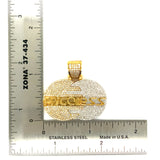 10k yellow gold priceless pendant