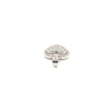 10K gold heart shape pendant