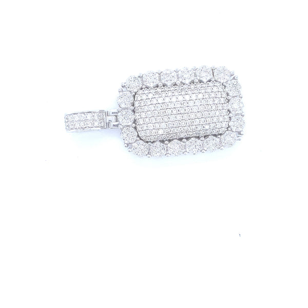White gold squeare pillow