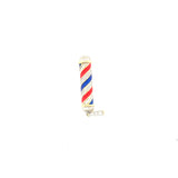 10k yellow gold barber pendant