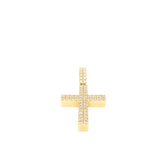 10K gold Diamond cross