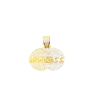 10k yellow gold priceless pendant
