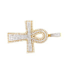10k Yellow Gold diamond Ank 2 step