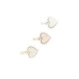 10k gold hearts pendant