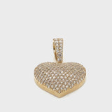 10K gold heart shape pendent