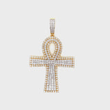 10k Yellow Gold diamond Ank 2 step