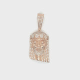 10k rose gold Jesus head