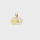 10k yellow gold priceless pendant