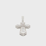 10K gold diamond cross