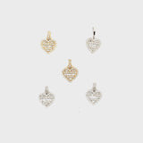 10k gold heart pendants