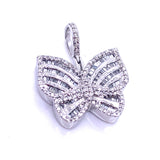 10k Gold And Diamond Butterfly